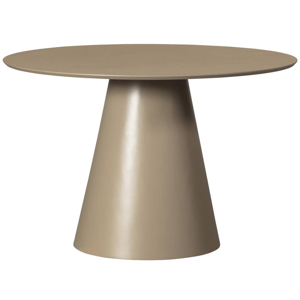 WOOOD WOOOD Jorre Eettafel - MDF - Militair Bruin - 76x120x120