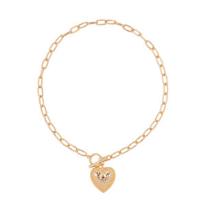 schakelketting Amore goudkleurig