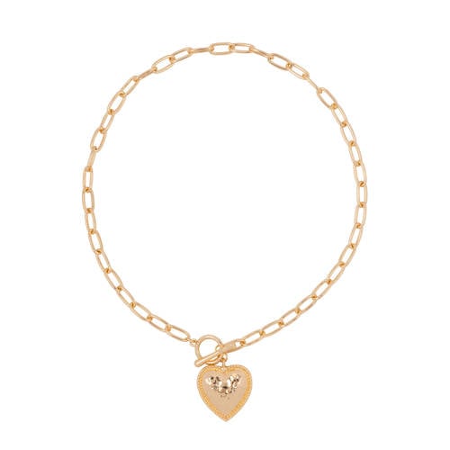 Club Manhattan schakelketting Amore goudkleurig afbeelding