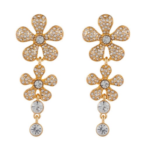 Club Manhattan oorbellen Diamante Blossom goudkleurig afbeelding
