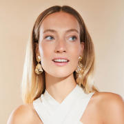 thumbnail: Club Manhattan oorbellen Maya goudkleurig