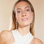 thumbnail: Club Manhattan oorbellen Juliette goudkleurig