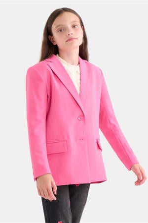 relaxed fit blazer roze