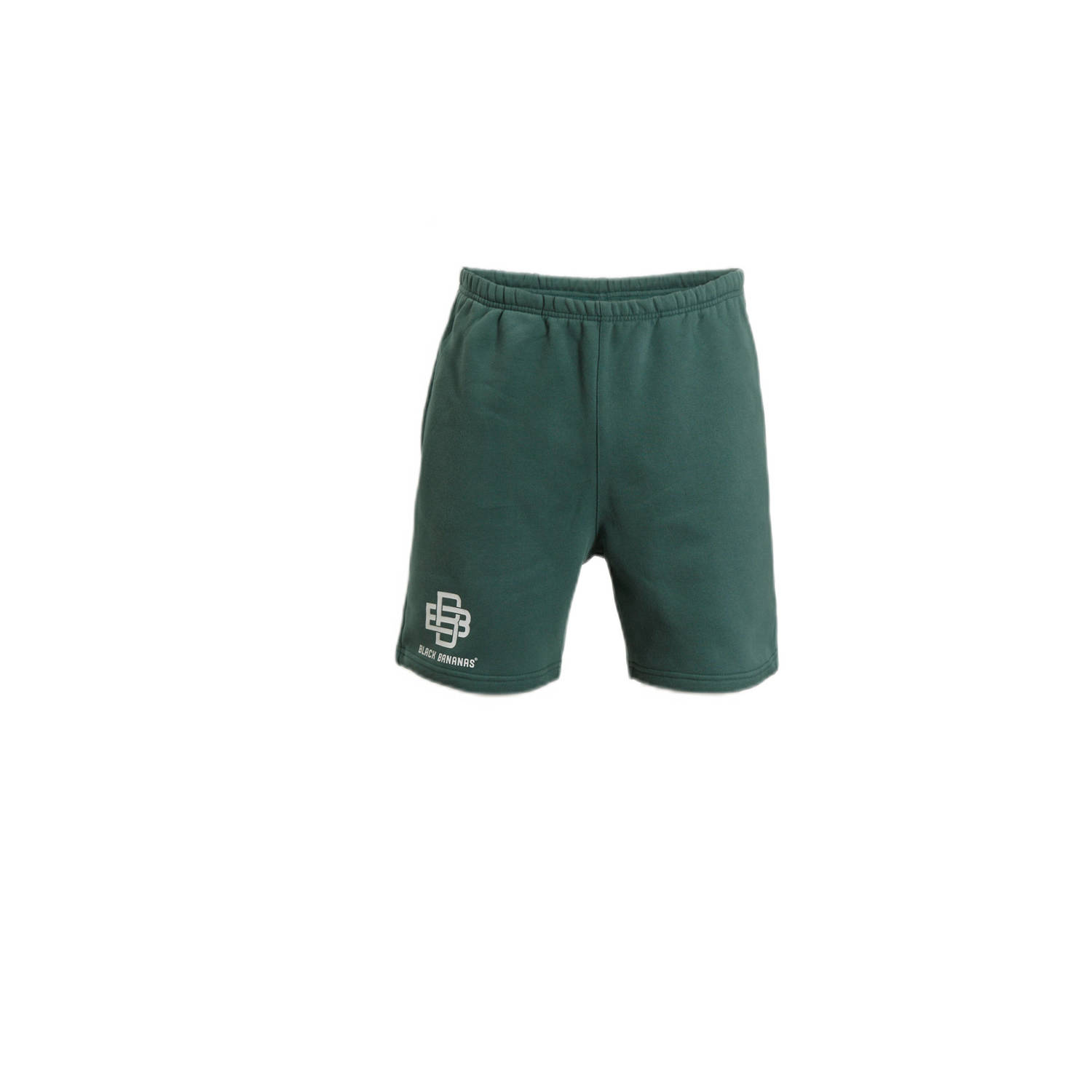 BLACK BANANAS regular fit short CITY met printopdruk groen