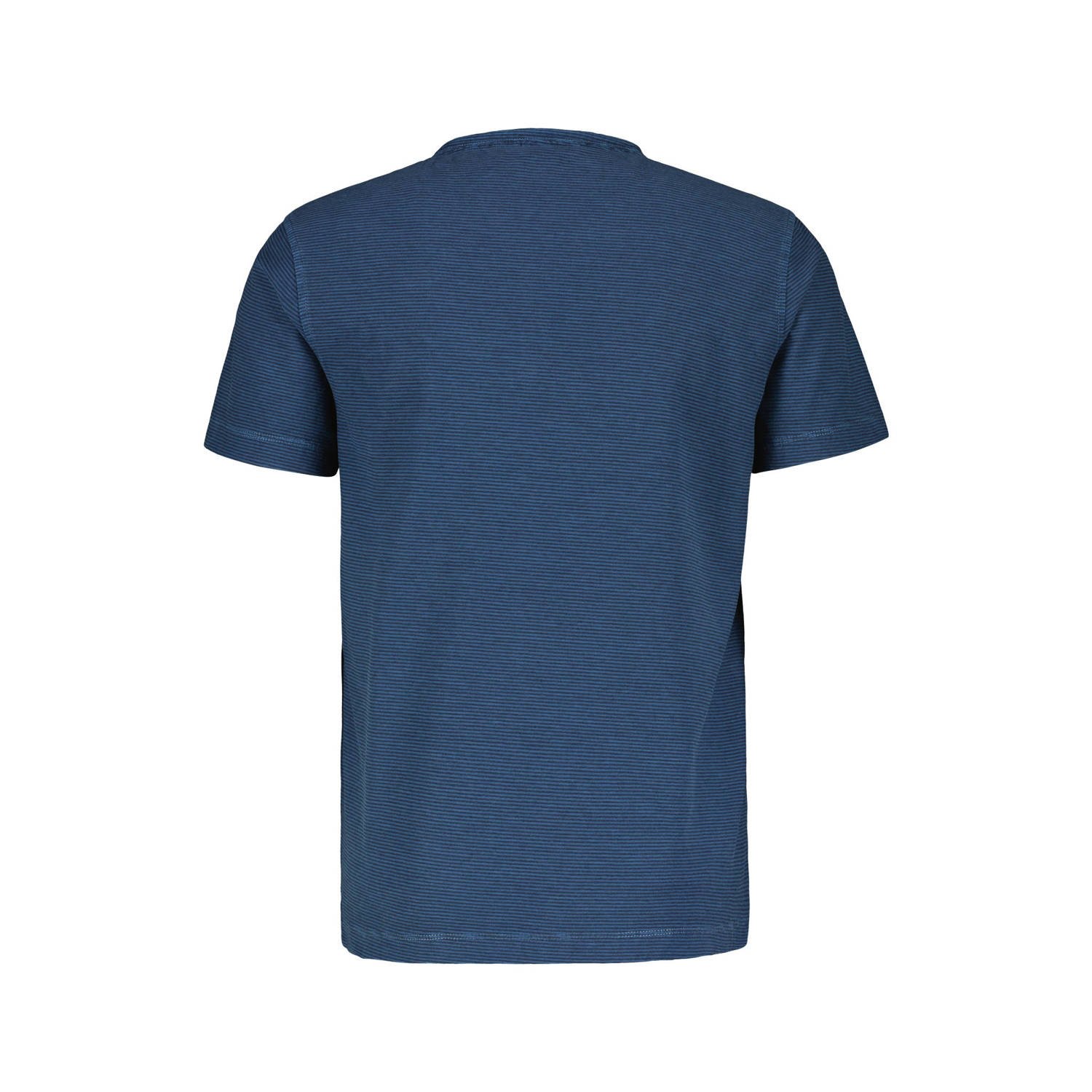 LERROS regular fit T-shirt met logo blauw