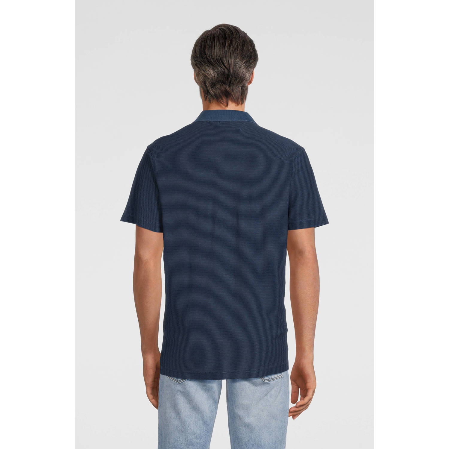 LERROS regular fit polo met logo blauw