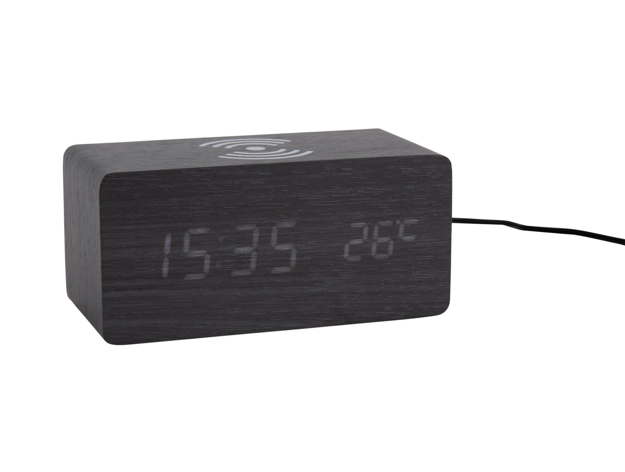 Karlsson wekker Block met telefoonlader LED - Afbeelding 5