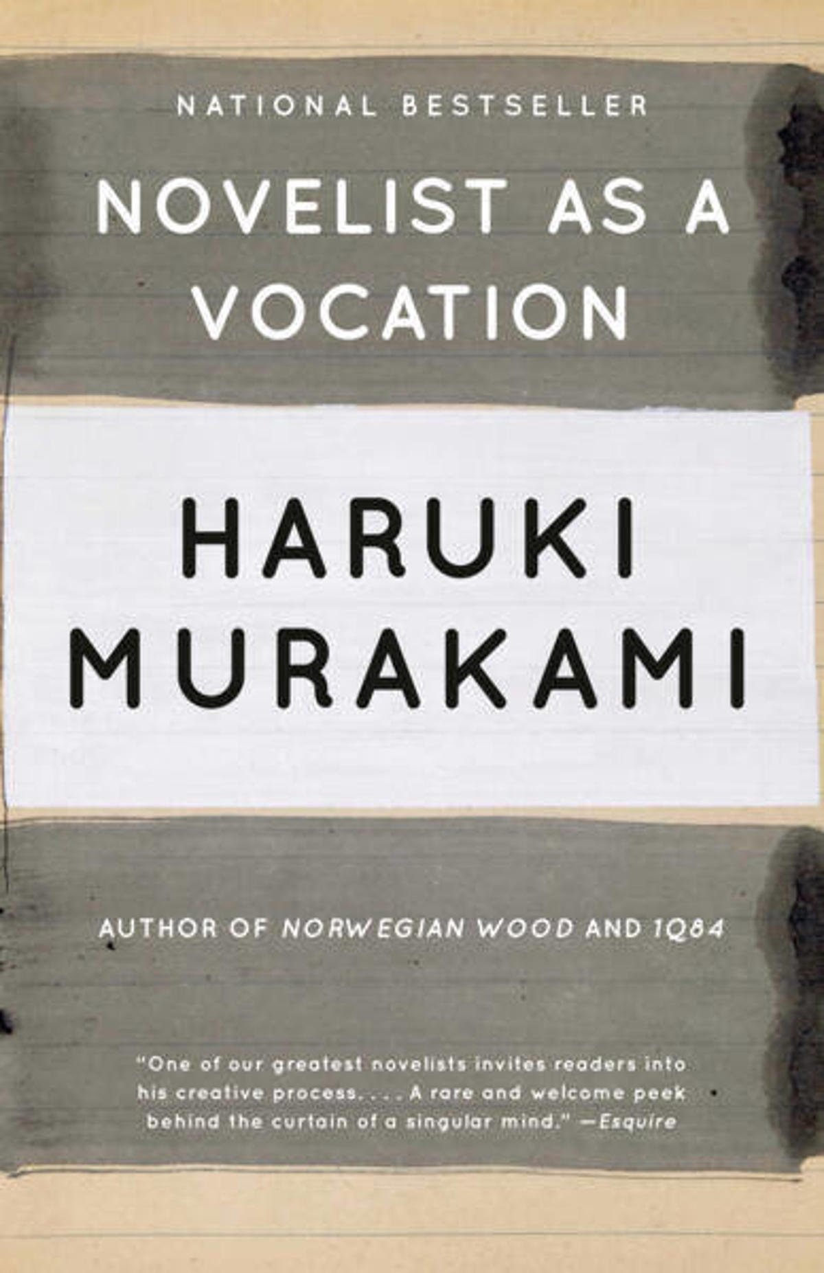 Murakami Haruki Novelist as a Vocation wehkamp Murakami Haruki Novelist as a Vocation wehkamp