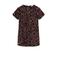 NAME IT KIDS jurk NKFRUNICA met pailletten paars/goud