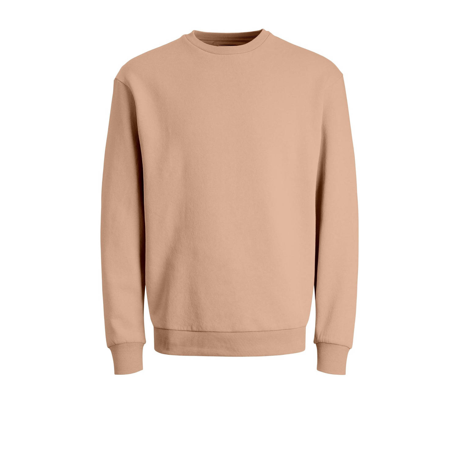 Jack & jones JUNIOR sweater JJEBRADLEY zalmroze Effen 128