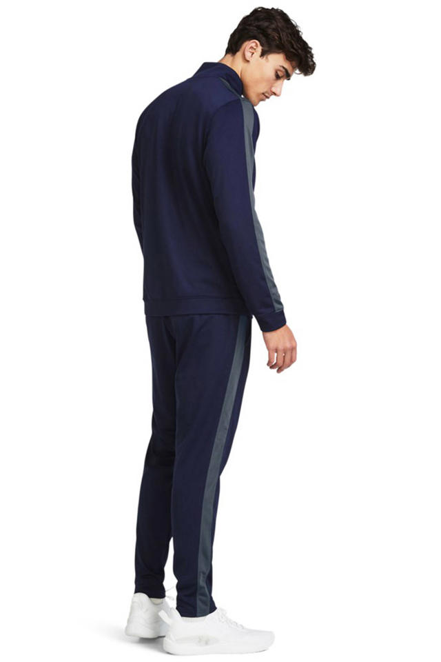 Under Armour trainingspak donkerblauw/grijsblauw