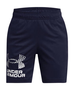   sportshort Tech Logo donkerblauw
