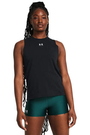 sporttop Campus Muscle Tank zwart/wit