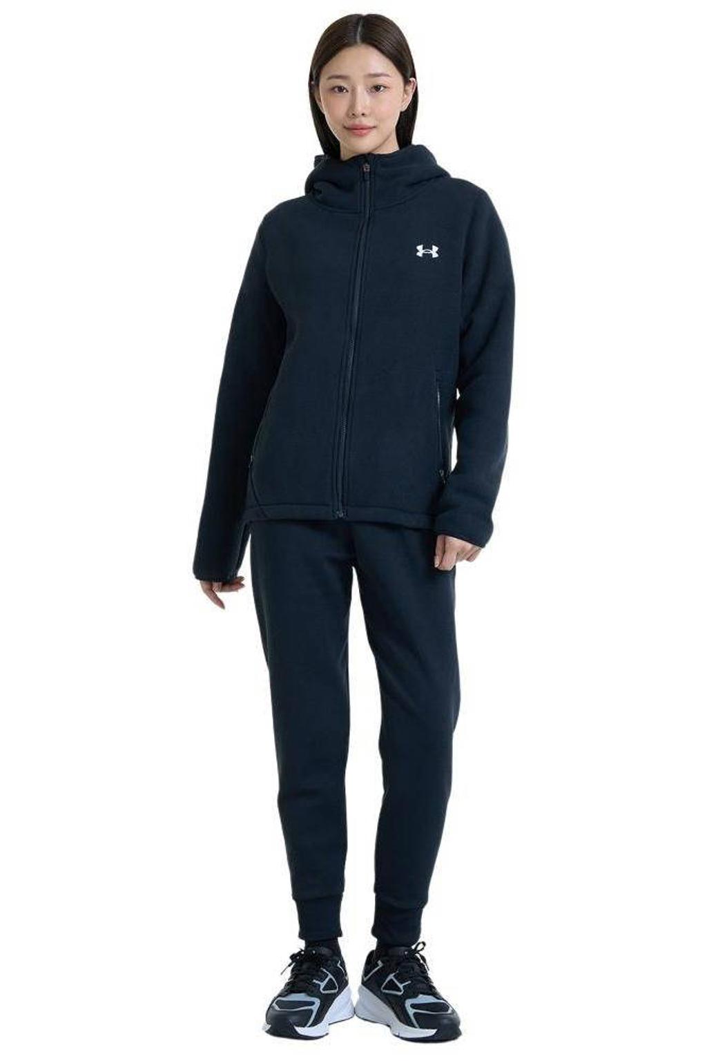 Under Armour joggingbroek Rival Fleece zwart/wit