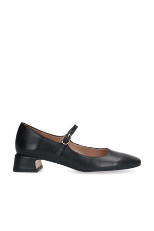 leren pumps zwart