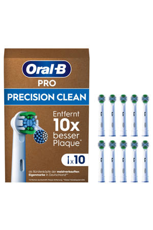  Precision Clean opzetborstels - wit - 10 stuks