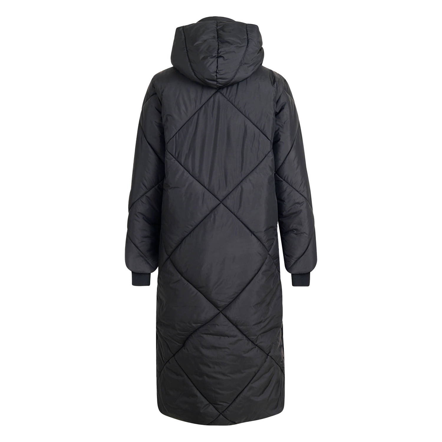 Shoeby quilted gewatteerde jas zwart
