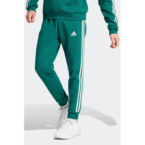 adidas Sportswear joggingbroek donkergroen/wit