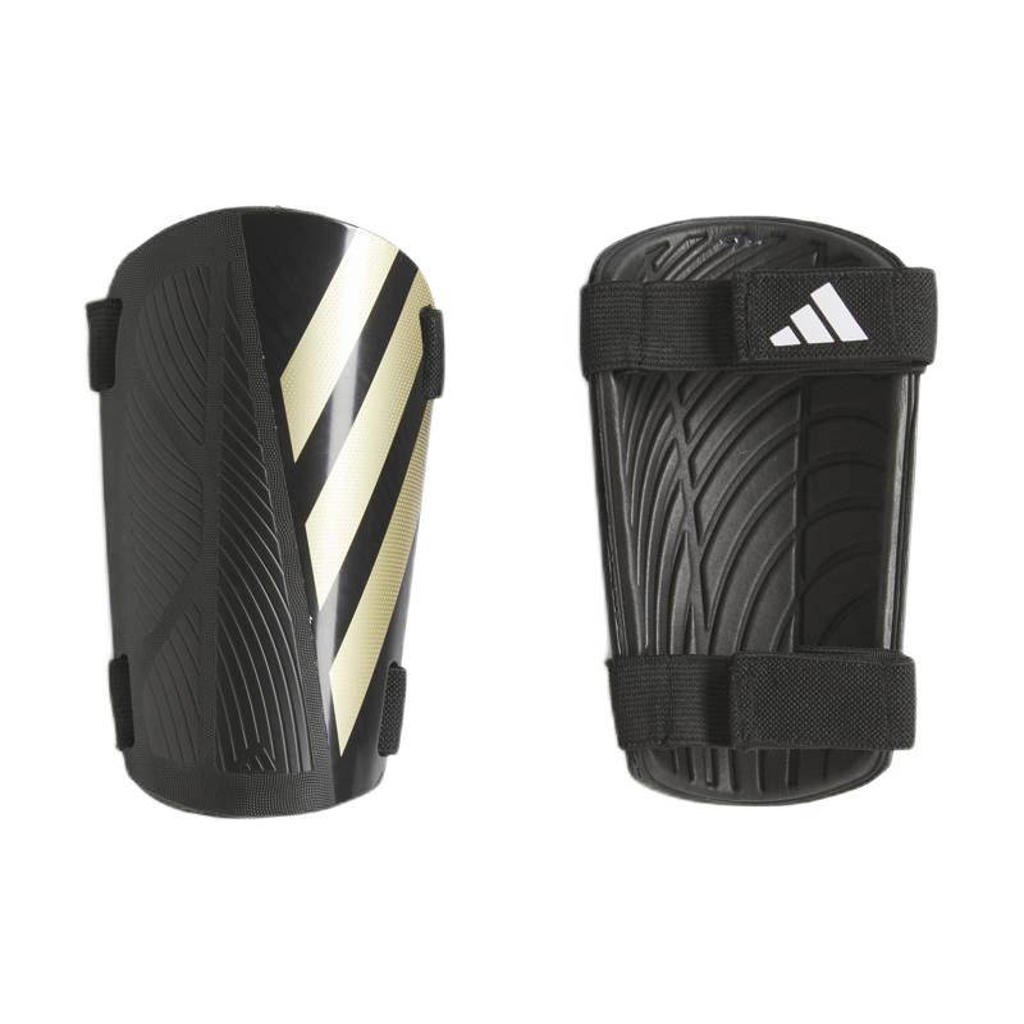 adidas Performance Senior  scheenbeschermers Tiro Training zwart/goud/wit
