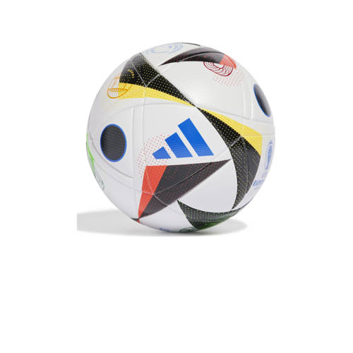 adidas Performance Senior voetbal UEFA euro 2024 wit/meerkleurig maat 5 maat 5