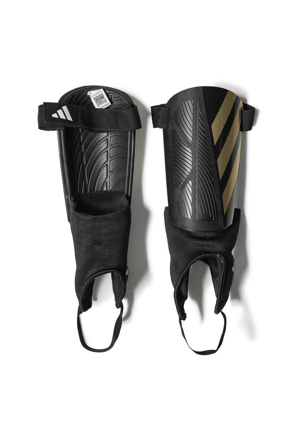 adidas Performance Senior scheenbeschermers Tiro Match zwart/goud met./wit