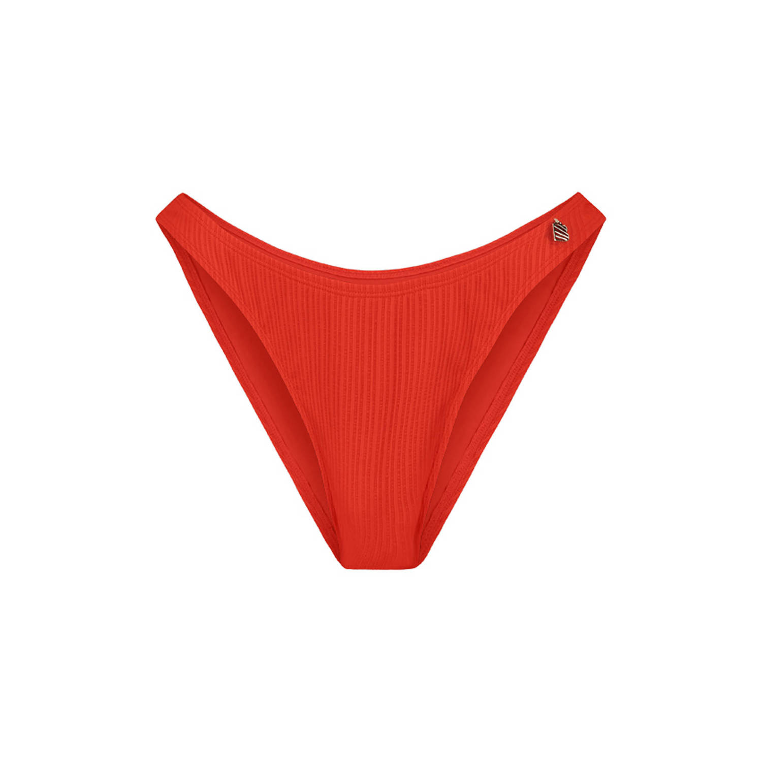 Beachlife high leg bikinibroekje rood