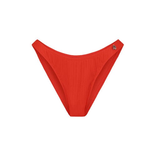 Beachlife high leg bikinibroekje rood