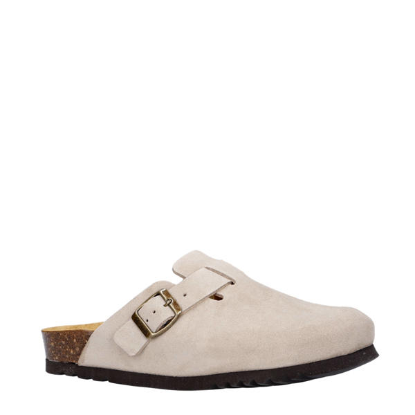 Lazamani Ula Dames Slippers Leer Black