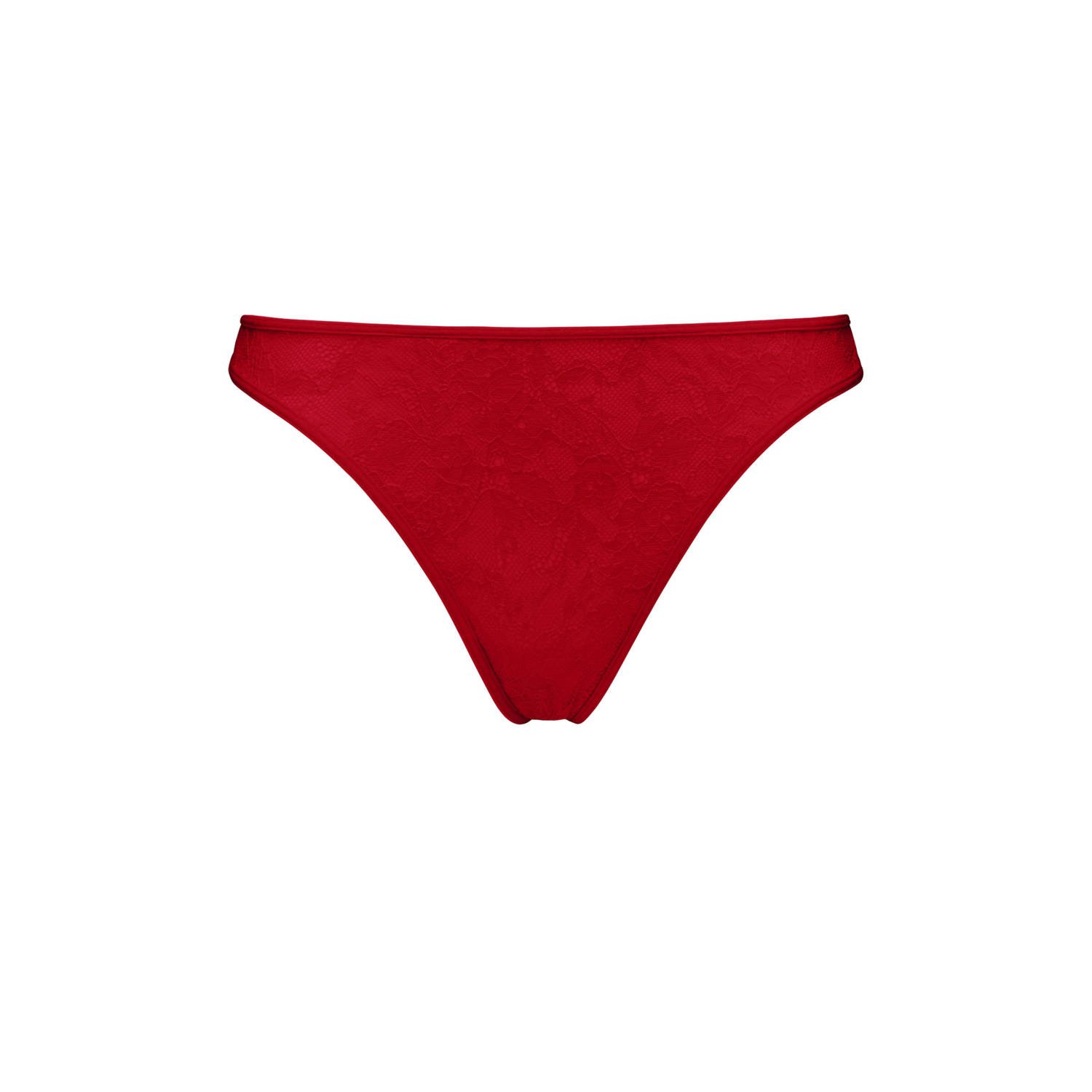 Marlies Dekkers space odyssey 4 cm string red lace