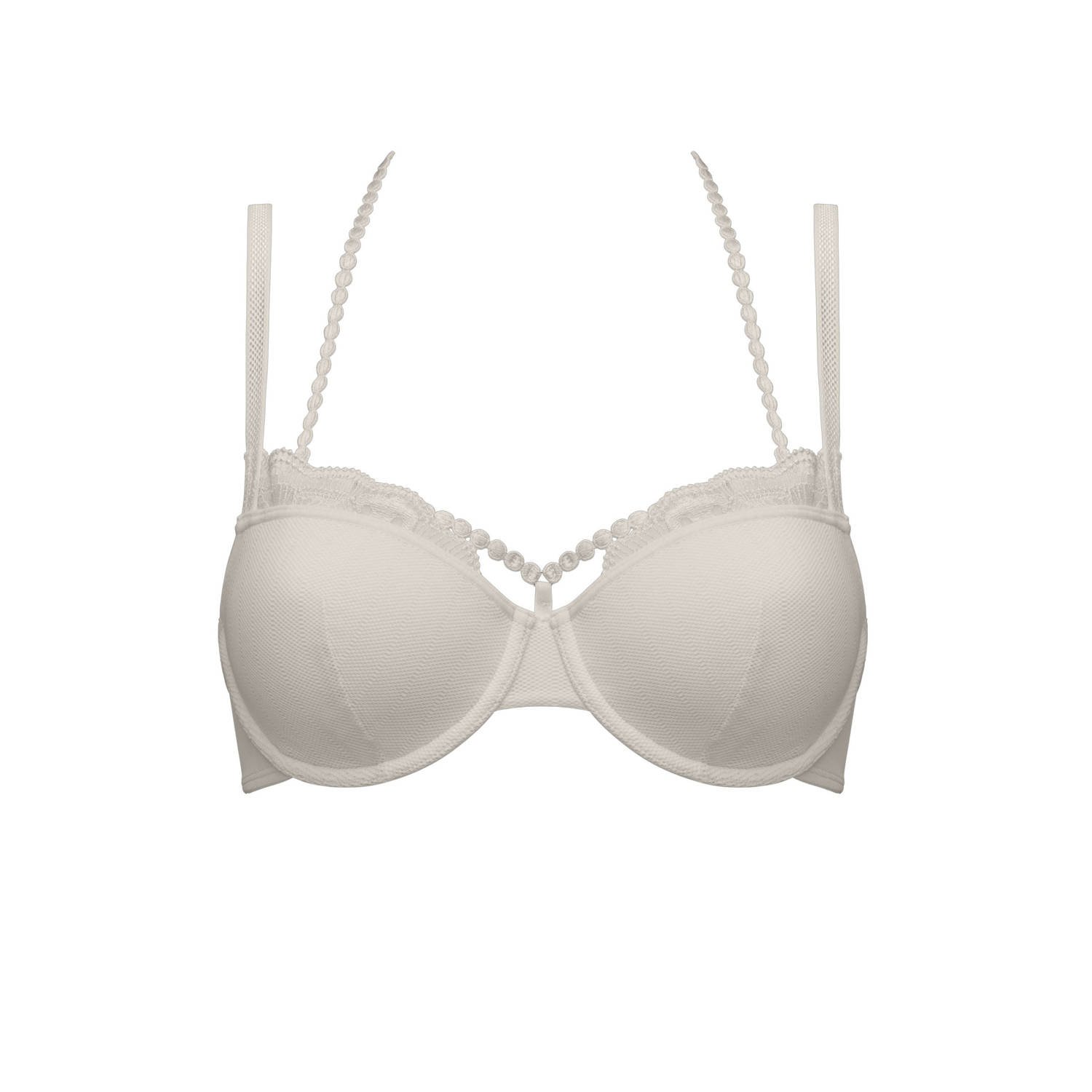 Marlies Dekkers the mauritshuis plunge balconette bh wired padded ivory