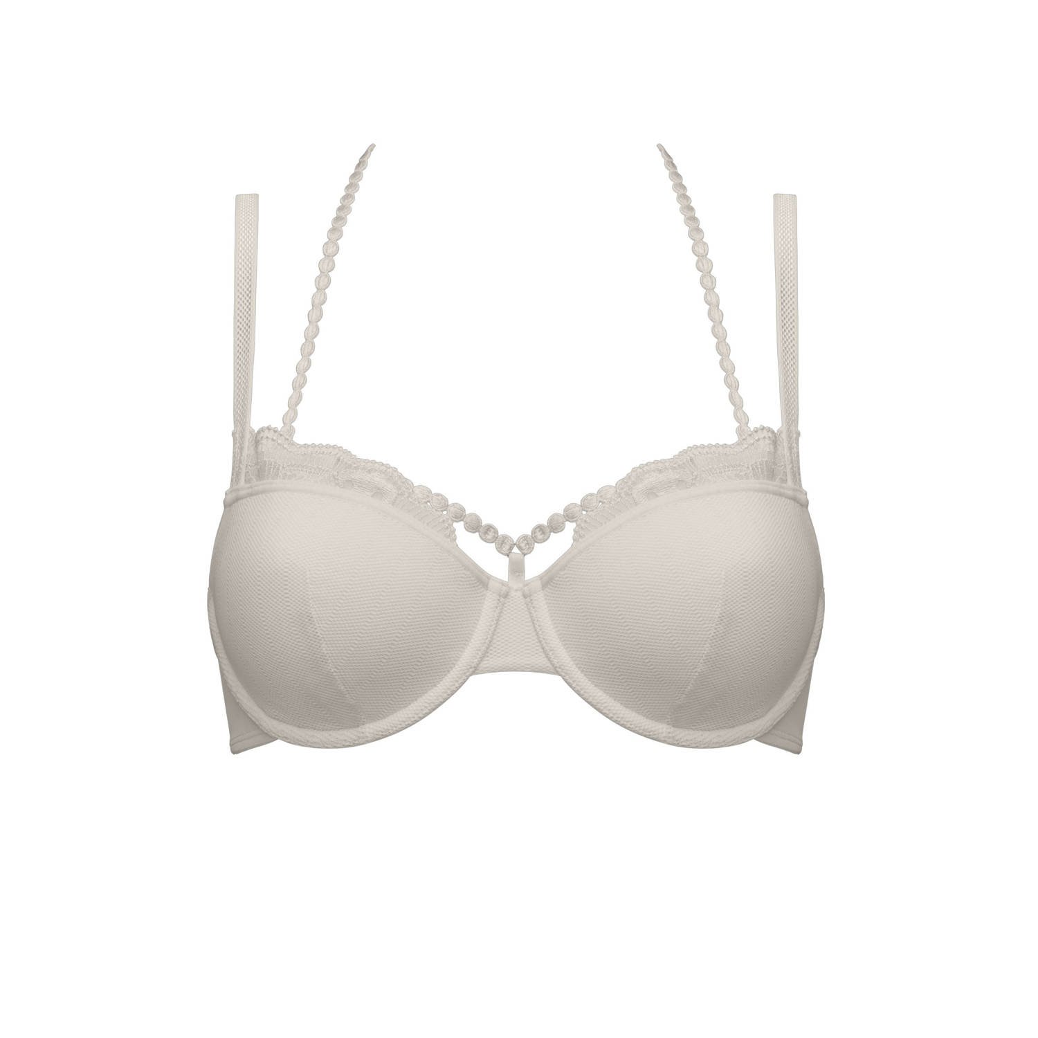 Marlies Dekkers the mauritshuis plunge balconette bh wired padded ivory