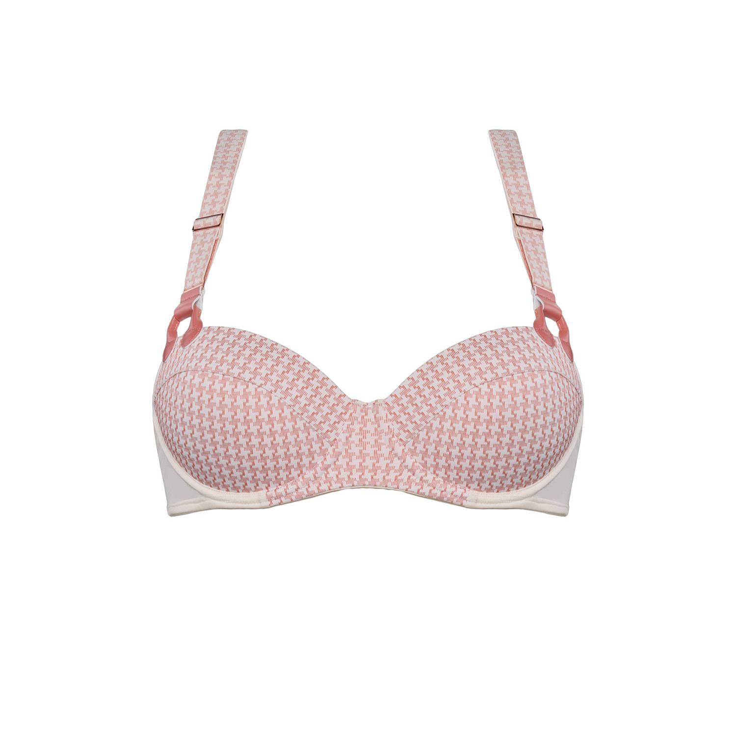 Marlies Dekkers gloria plunge balconette bh wired padded terra pied de poule