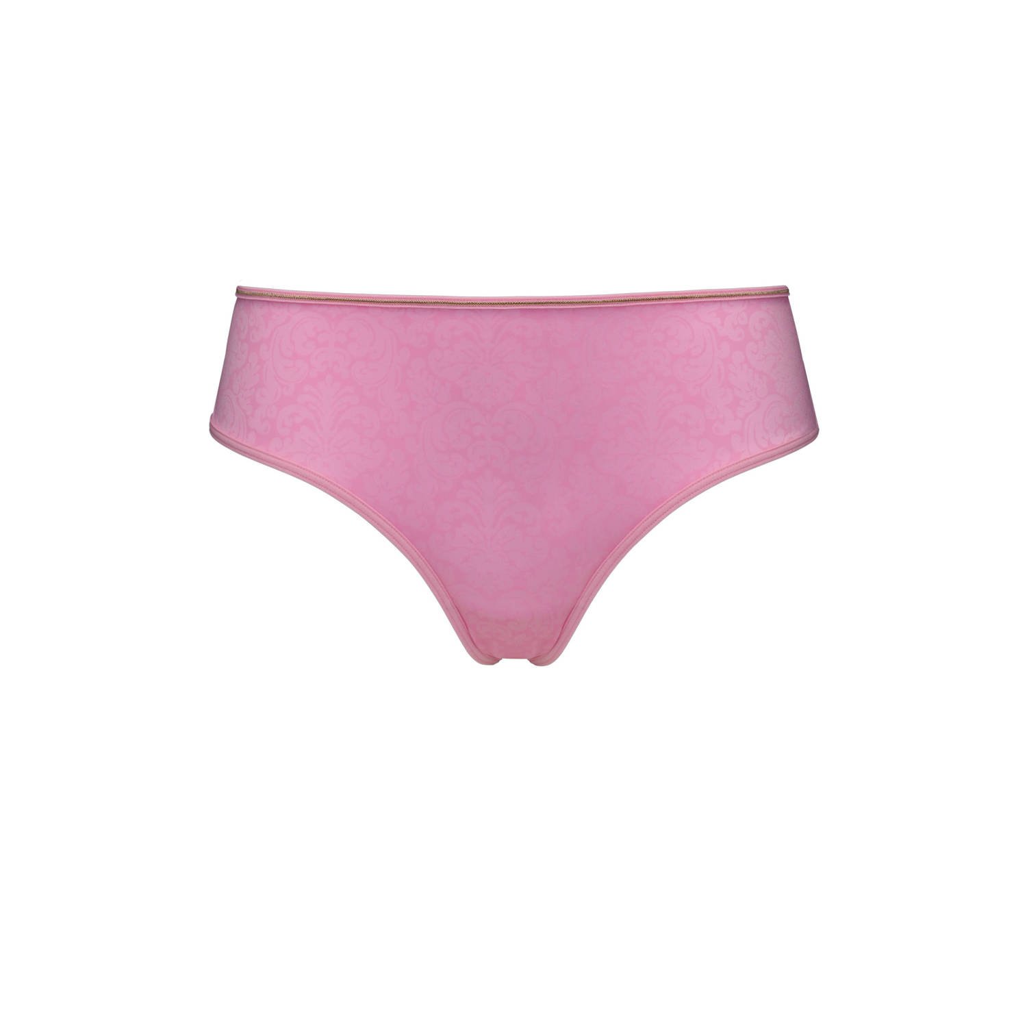 Marlies Dekkers rococo 8 cm brazilian slip royal pink and gold