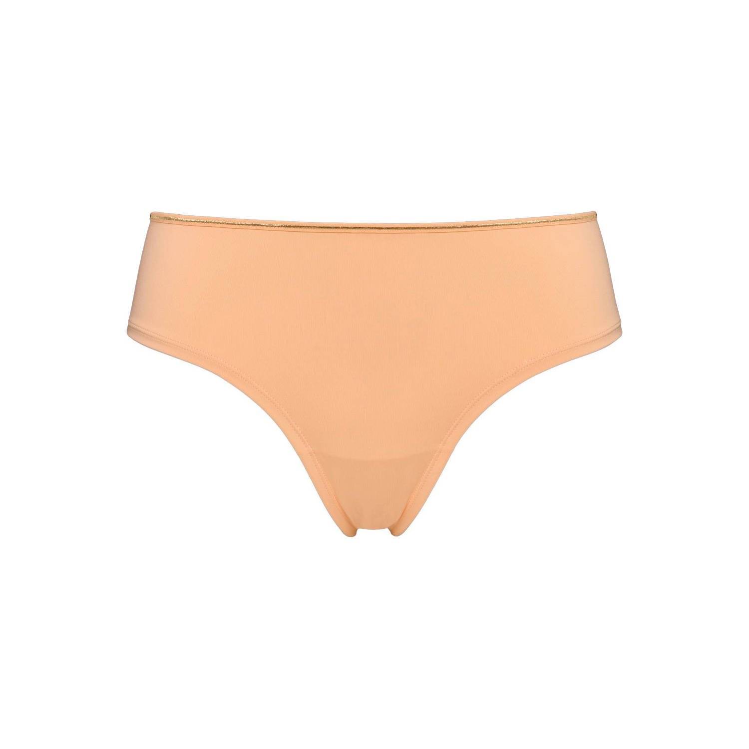 Marlies Dekkers dame de paris 8 cm brazilian slip apricot and gold