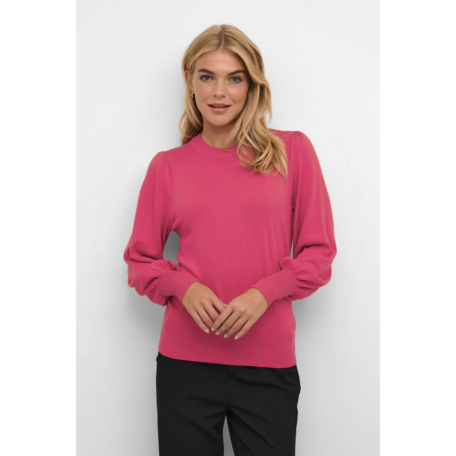 Kaffe trui roze