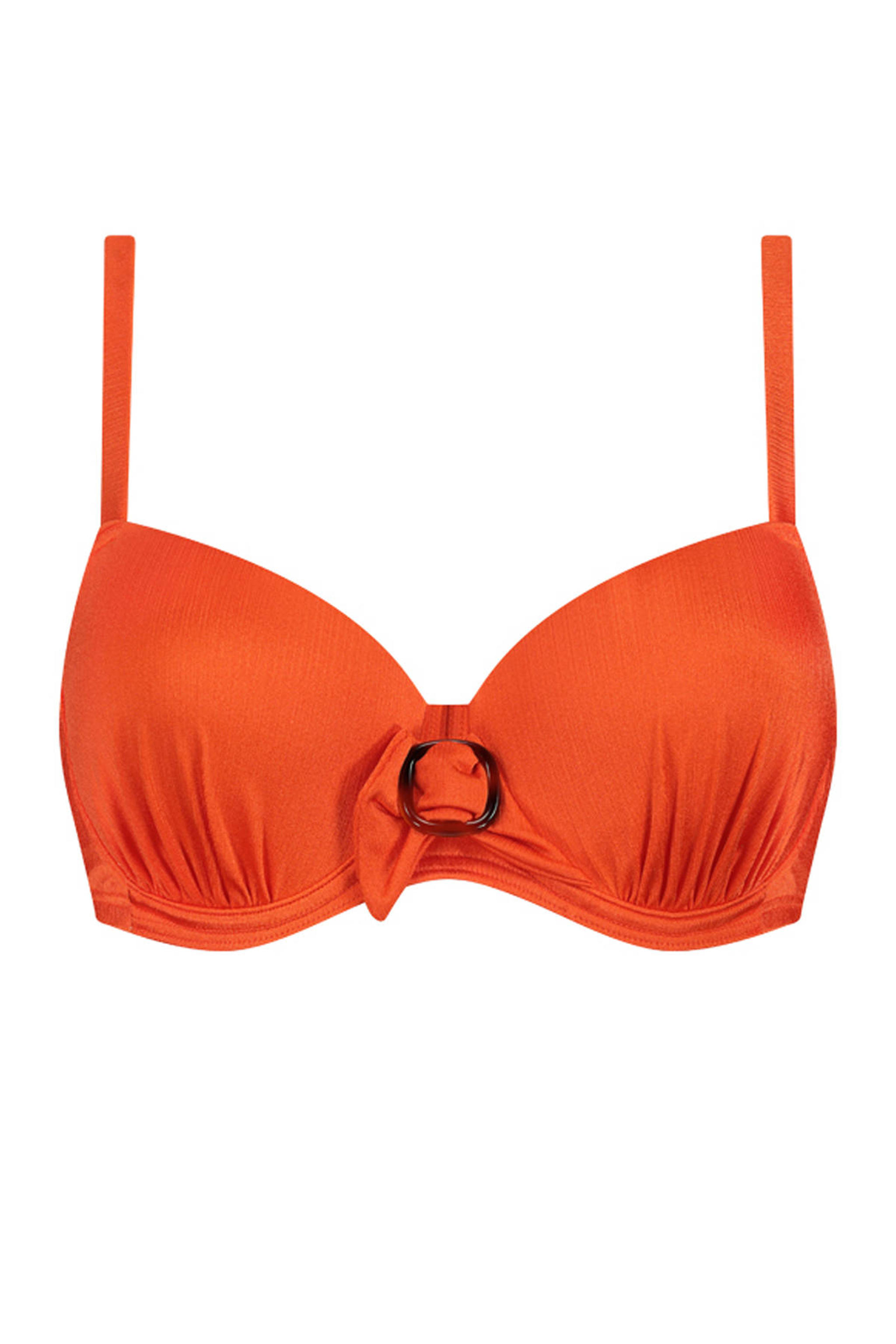 Cyell voorgevormde beugel bikinitop oranje