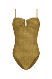 thumbnail: Cyell multiway strapless badpak met glitters goud