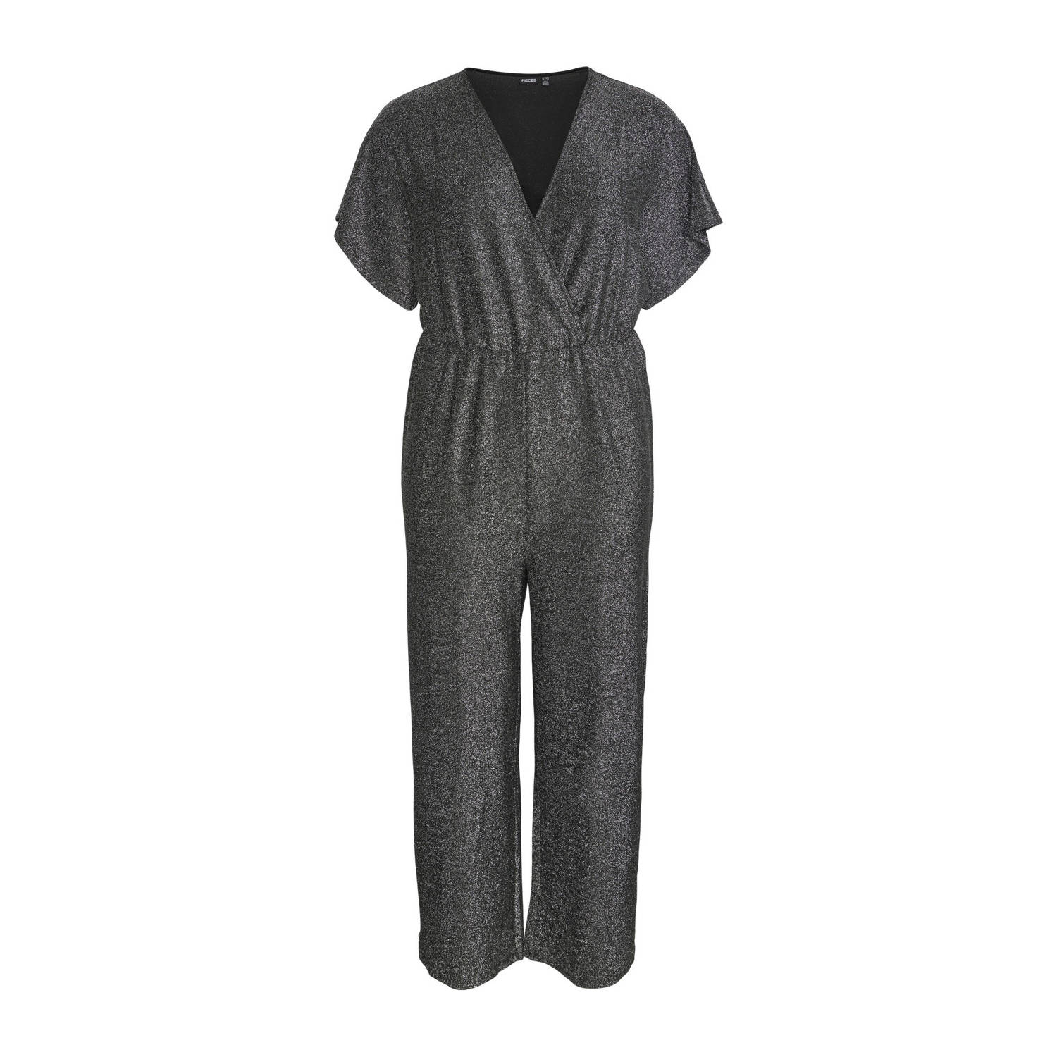 PIECES Curve jumpsuit van gerecycled polyester zwart