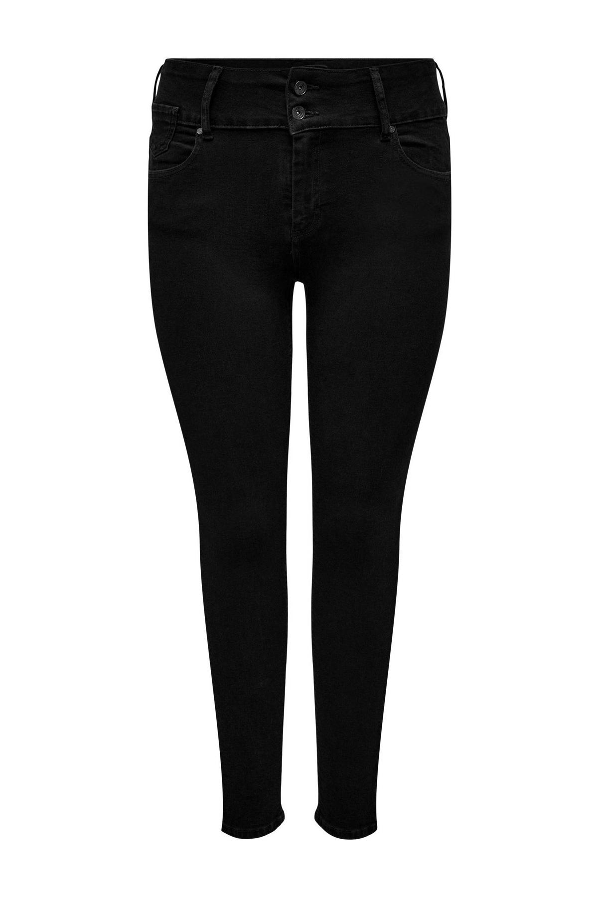 ONLY CARMAKOMA jeans CARSOFIA black denim wehkamp