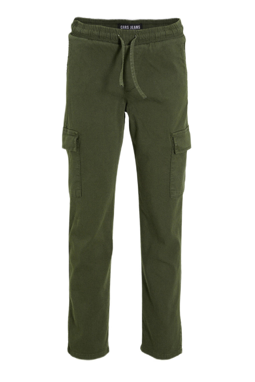 CAMLAKEE Jongens Joggerbroek Twil Kids Slim Fit Cargobroek met Elastische Tailleband en Trekkoorden Marine 9-10 Jaar/Maat 10