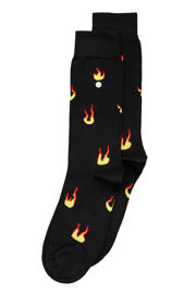 thumbnail: Alfredo Gonzales sokken Fire zwart
