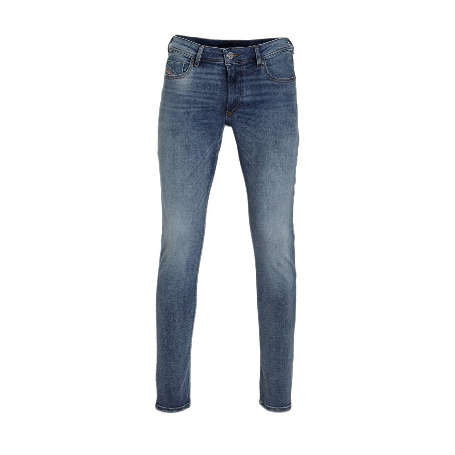 Diesel Denim Skinny Jeans voor Mannen Blue Heren