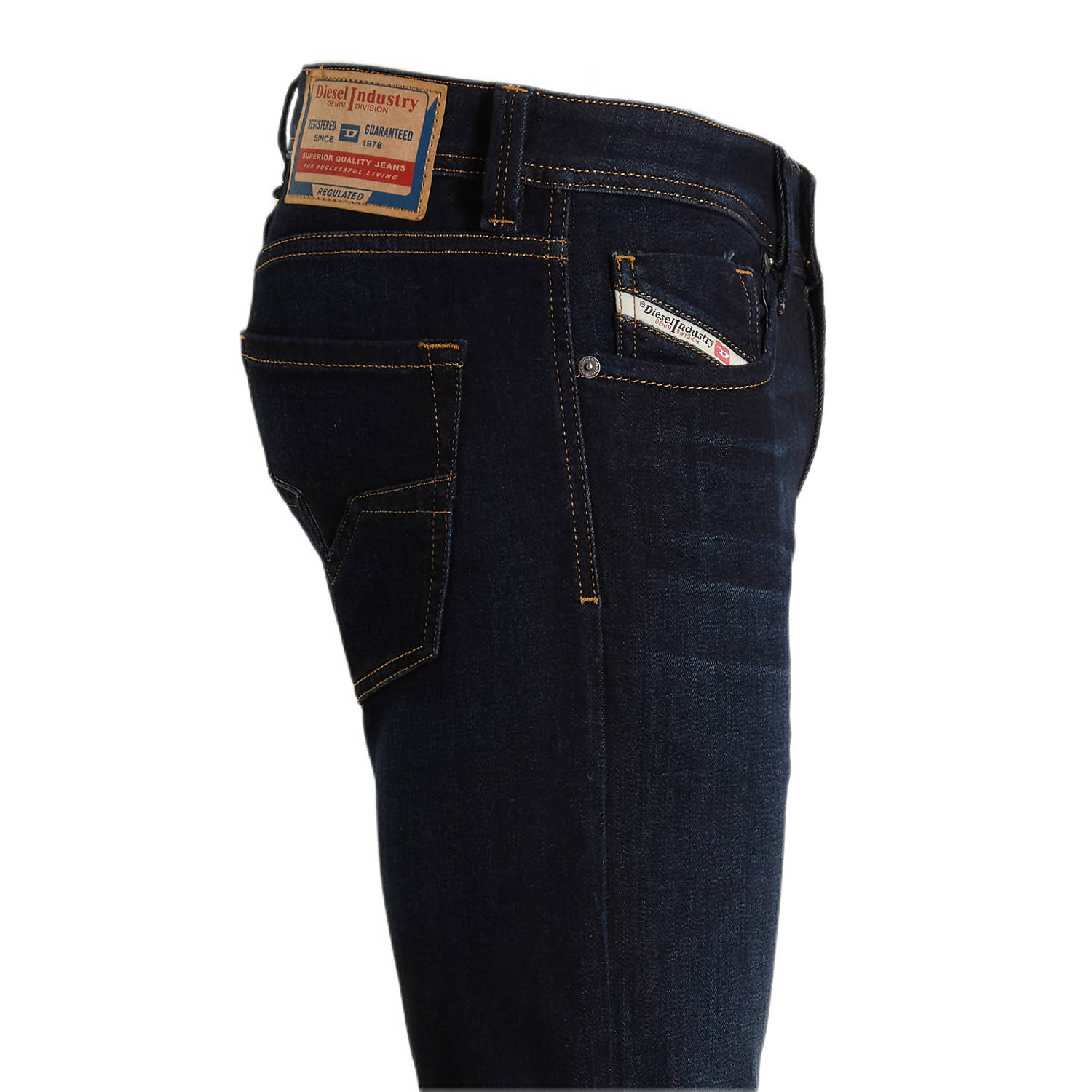 Diesel regular fit jeans 1985 LARKEE donkerblauw