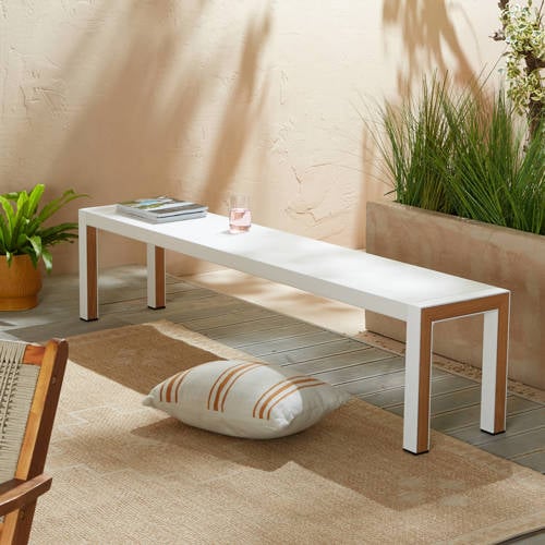 NOUS Garden eettafelbank Odin - Wit