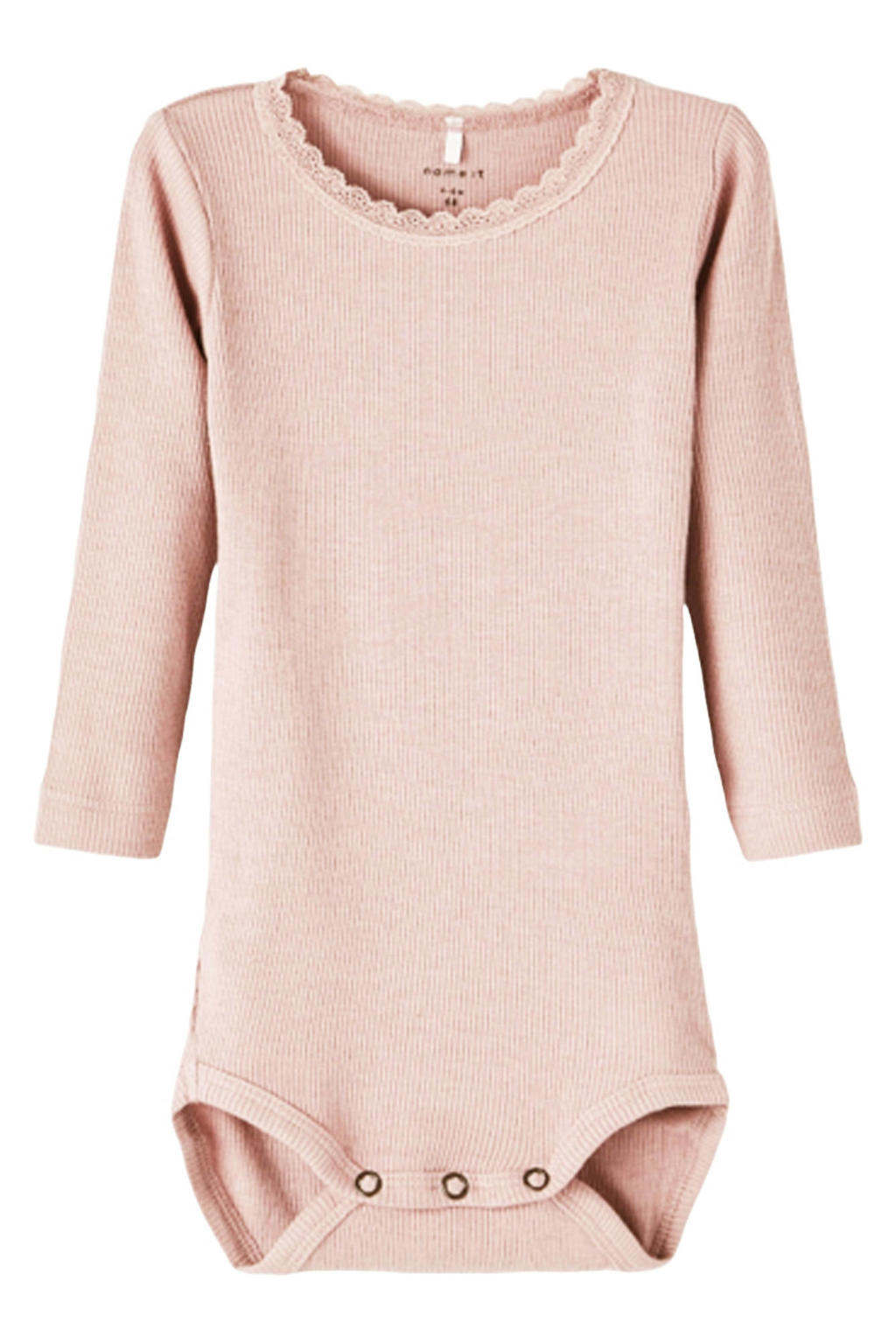 NAME IT BABY romper NBFKAB lichtroze
