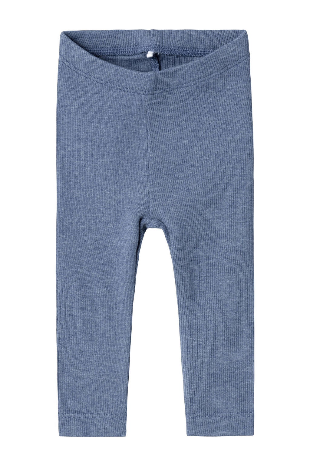 Grijze jongens en meisjes NAME IT BABY broek van katoen met skinny fit, regular waist, elastische inzet en effen