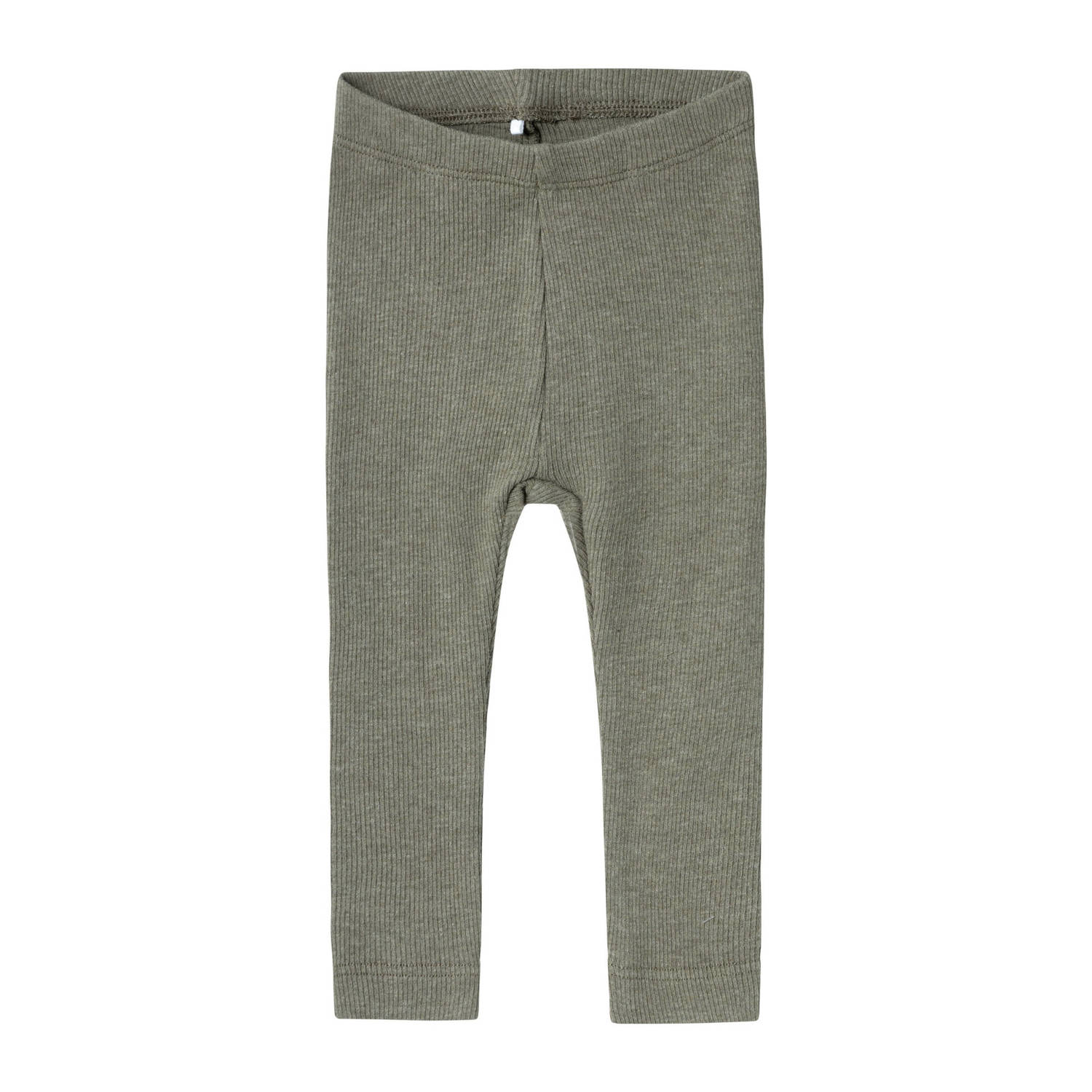 Name it BABY broek NBNKAB mosgroen Stretchkatoen Effen 104