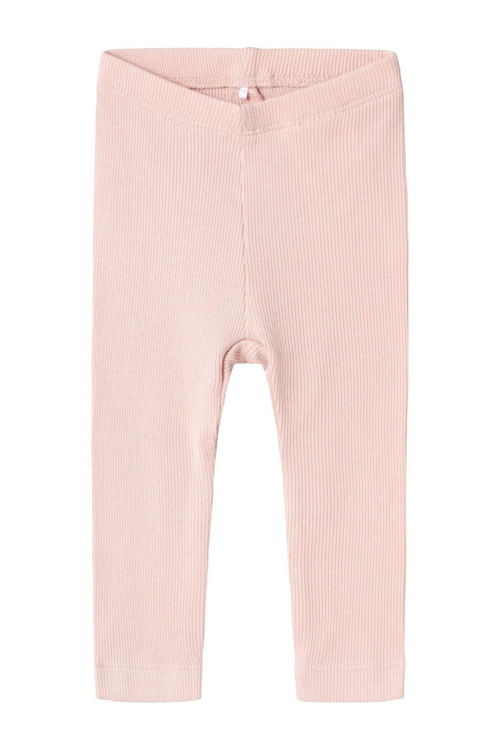Roze jongens en meisjes NAME IT BABY broek van katoen met skinny fit, regular waist, elastische inzet en effen