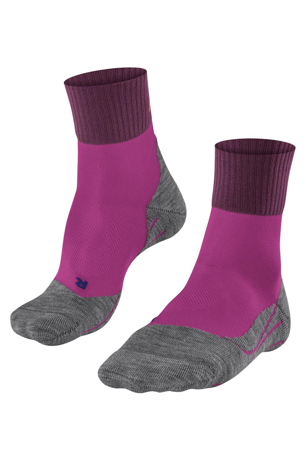 Falke Sport TK2 Cool Short wandelsokken paars