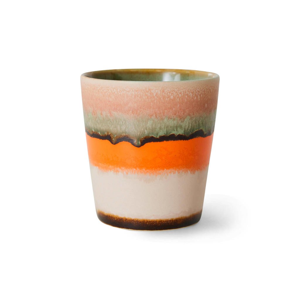 HKLIVING koffiekopje 70s (Ø7,5 cm) (180 ml)